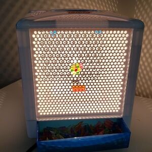 Lite-Brite Cube Peg  Toy